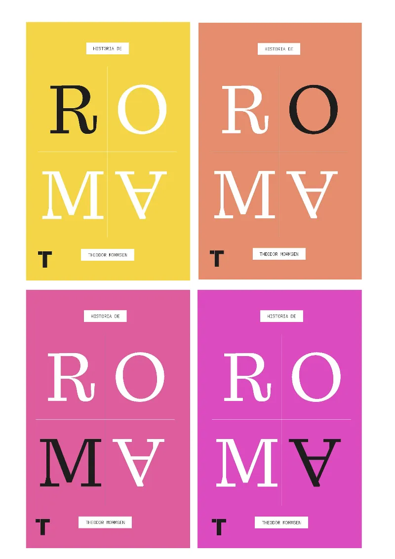 HISTORIA DE ROMA -PACK 4 VOL.-