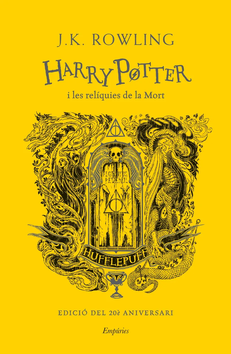 HARRY POTTER I LES RELIQUIES DE LA MORT - GROC HUFFLEPUFF -