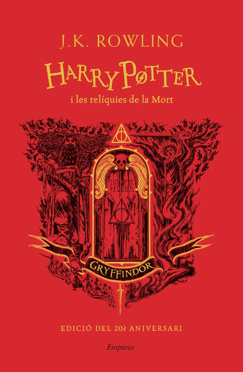 HARRY POTTER I LES RELIQUIES DE LA MORT -VERMELL GRYFFINDOR -