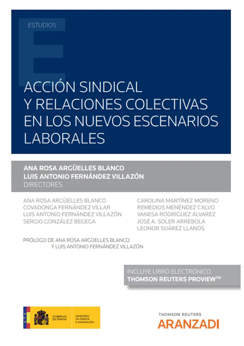 ACCION SINDICAL Y RELACIONES COLECTIVAS EN LOS NUEVOS ESCENARIOS LABORALES