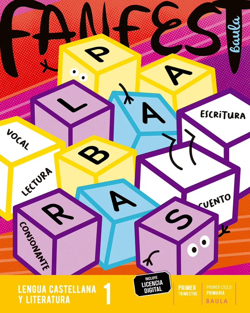 LENGUA CASTELLANA 1º PRIMARIA. LLIBRE DE L'ALUMNE