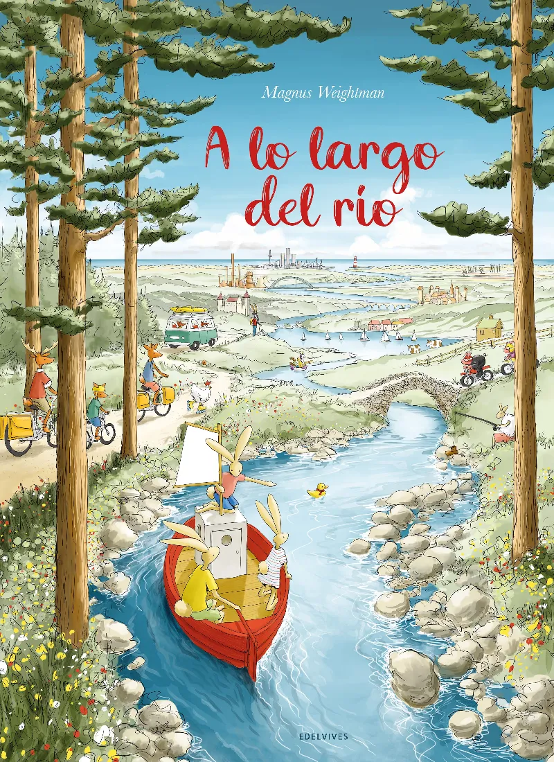 A LO LARGO DEL RÍO. LIBRO DE BÚSQUEDA Y OBSERVACIÓN. A PARTIR DE 4 AÑOS