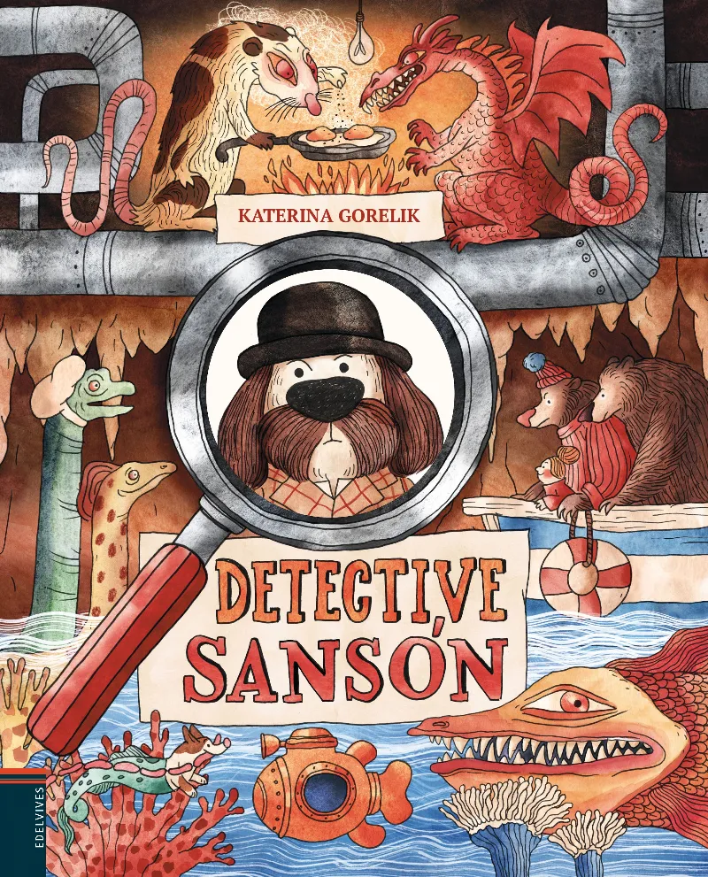 DETECTIVE SANSÓN . LIBRO DE BÚSQUEDA Y OBSERVACIÓN - A PARTIR DE 6 AÑOS - CARTONÉ