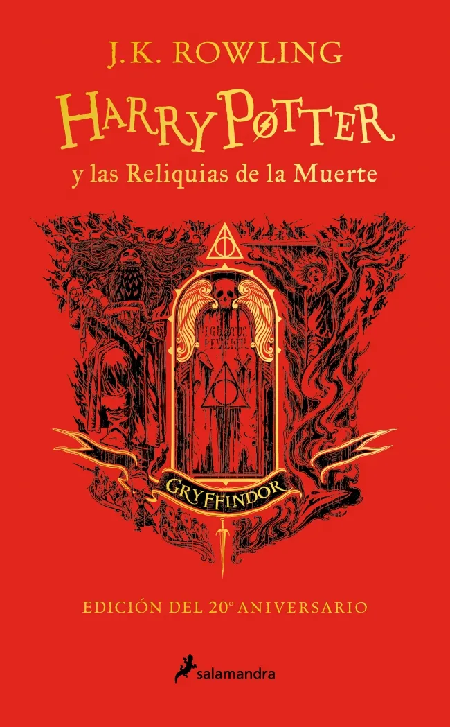 HARRY POTTER Y LAS RELIQUIAS DE LA MUERTE -GRYFFINDOR VERMELL-