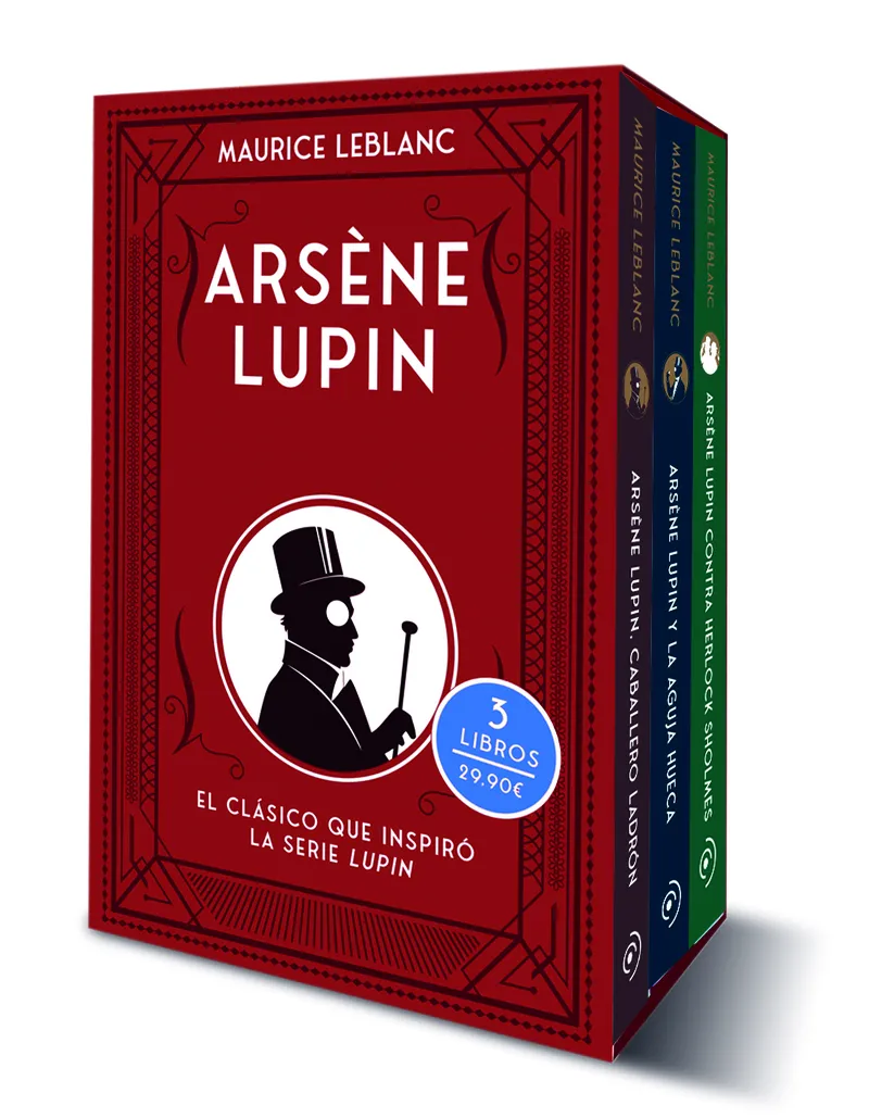 ARSENE LUPIN -CAPSA 3 VOL. -