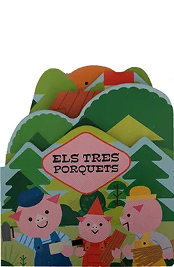 TRES PORQUETS, ELS -TAPA DURA TROQUELAT-