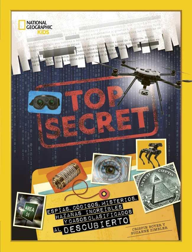 TOP SECRET -ESPIAS CODIGOS MISTERIOS HAZAÑAS INCREIBLES Y CASOS CLASIFICADOS
