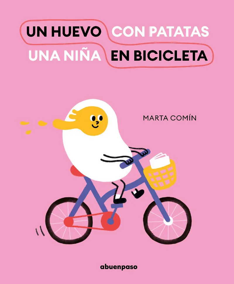 HUEVO EN BICICLETA, UN / UNA NIÑA CON PATATAS