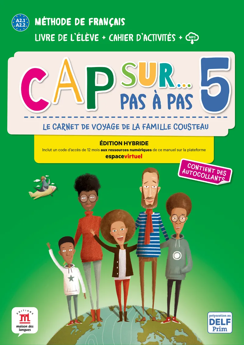 CAP SUR PAS A PAS 5 ED HYBRIDE LIVRE Y CAHIER