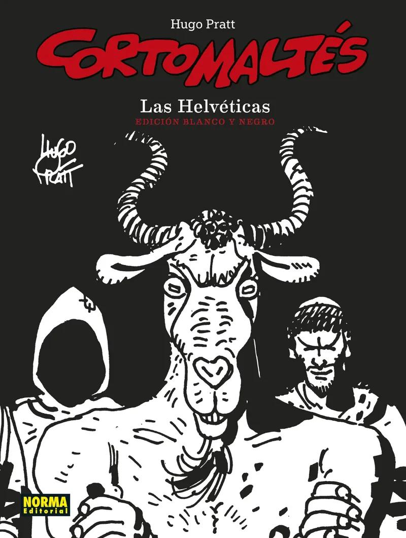 CORTO MALTES: LAS HELVETICAS -B/N-
