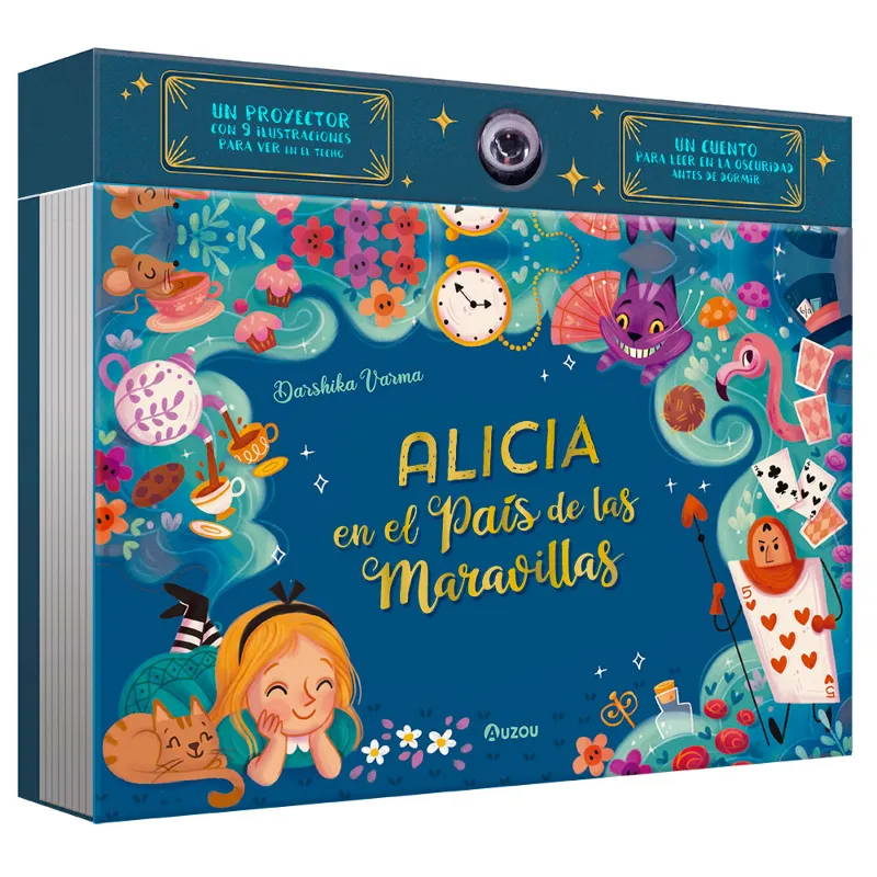 ALICIA EN EL PAÍS DE LAS MARAVILLAS. LIBRO PROYECTOR