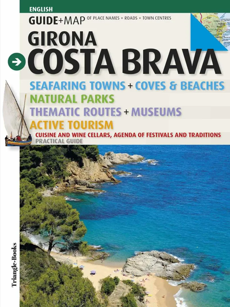 GIRONA COSTA BRAVA GUIDE MAP ENGLISH