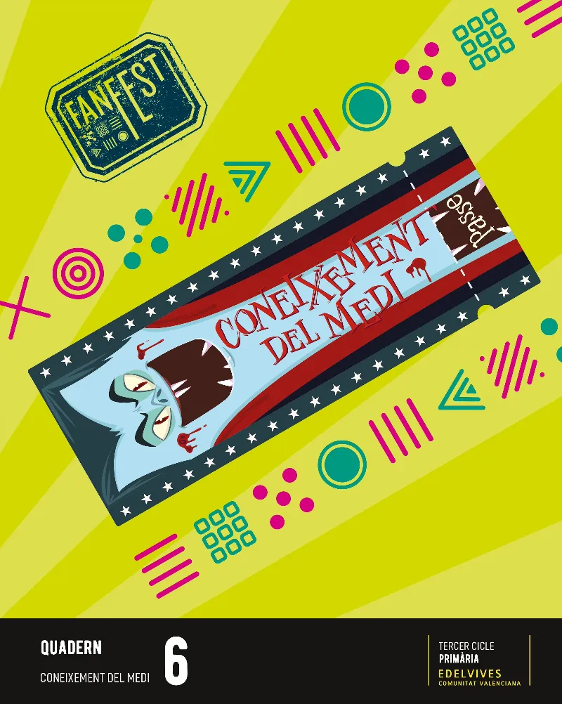 CONEIXEMENT DEL MEDI 6É PRIMARIA, QUADERN (CV)