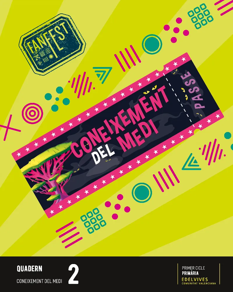 CONEIXEMENT DEL MEDI 2N PRIMARIA, QUADERN (CV)