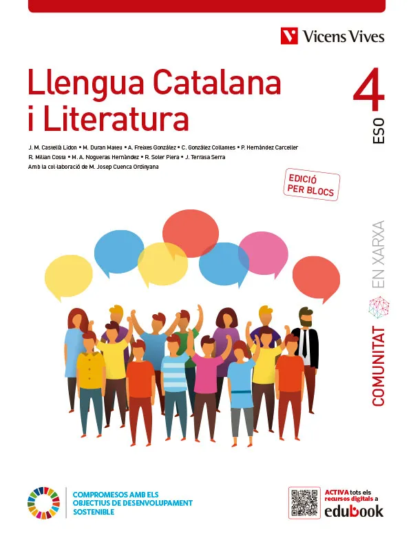 LLENGUA CATALANA I LITERATURA 4ESO COMUNITAT EN XARXA (CAT)
