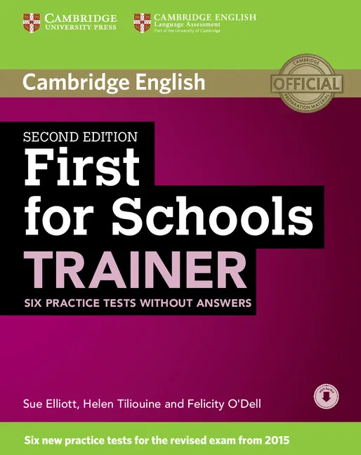 FC TRAINER FIRST FOR SCHOOLS 2015 SB NO KEY