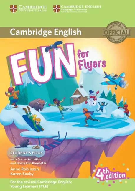 YLE FUN FOR FLYERS 4E SB + BOOKLET 6