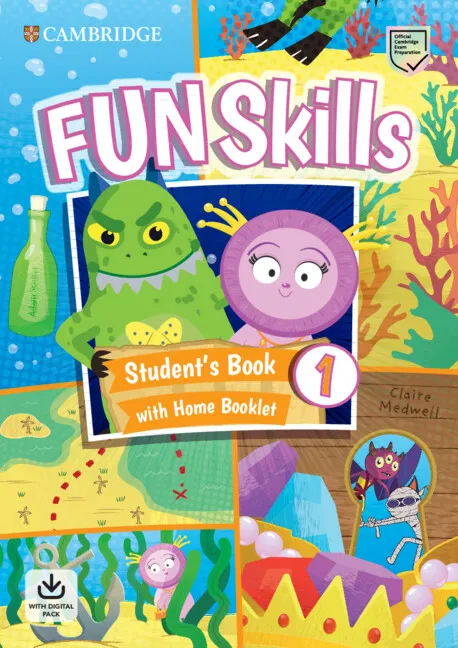 YLE FUN SKILLS LEVEL 1 STUDENT`S BOOK AND HOME BOOKLET WITH ONLINE ACTIVITIES