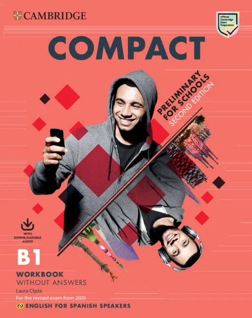 PET COMPACT PRELIMINARY FOR SCHOOLS WB NO KEY