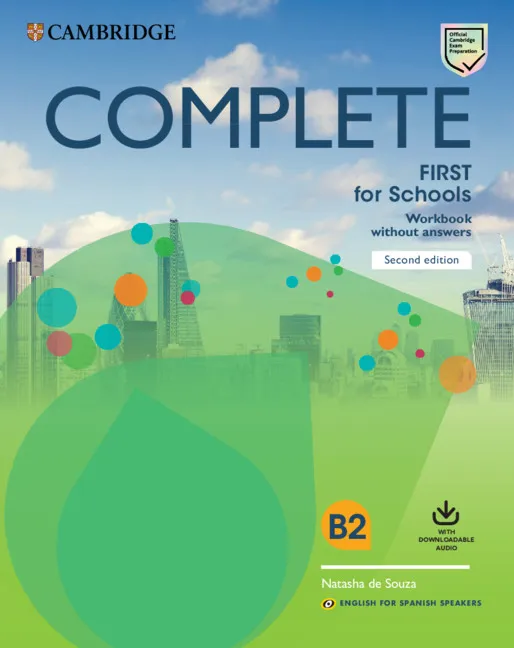 FC COMPLETE FIRST FOR SCHOOLS 2E WB NO KEY