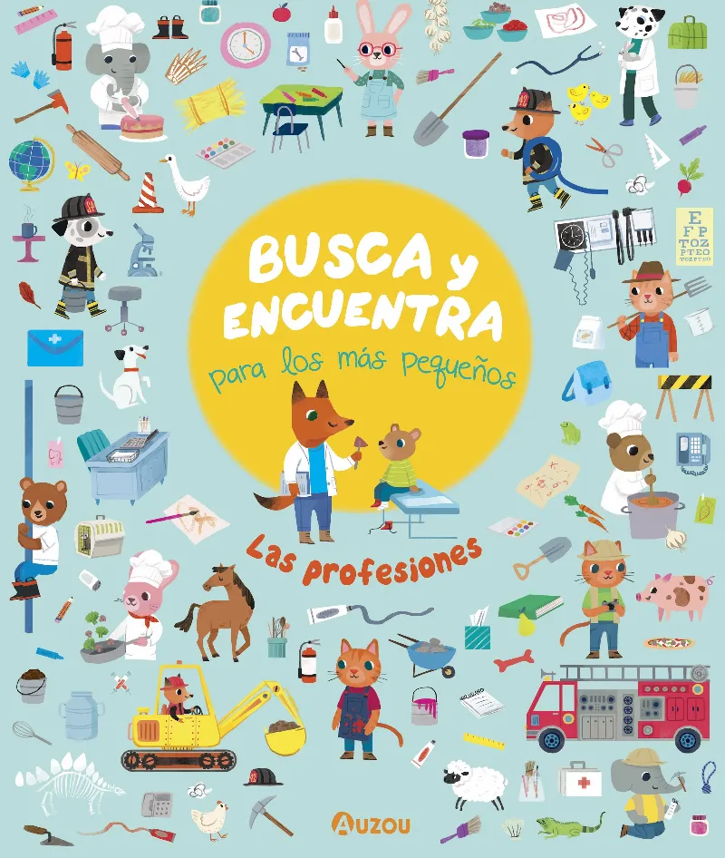 Busca y encuentra para los más pequeños. Las profesiones
