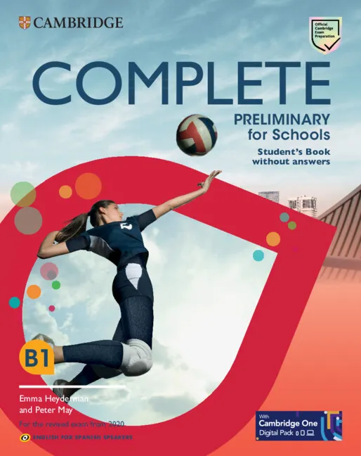 PET COMPLETE PRELIMINARY FOR SCHOOLS ENGLISH FOR SPANISH SPEAKERS SB NO KEY