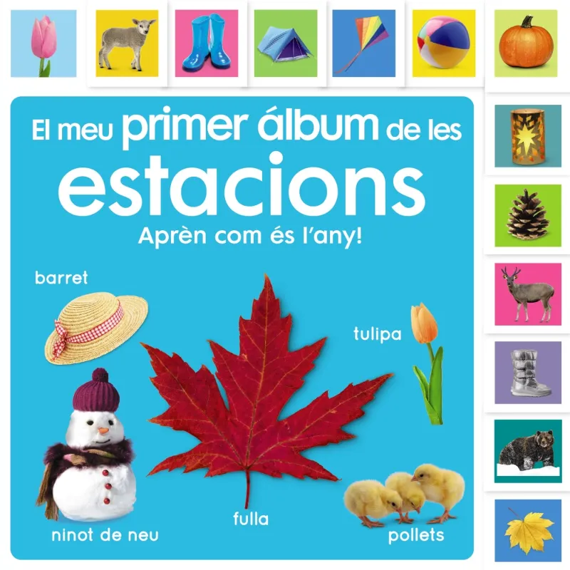 MEU PRIMER ALBUM DE LES ESTACIONS -APRENC SOBRE EL TEMPS-