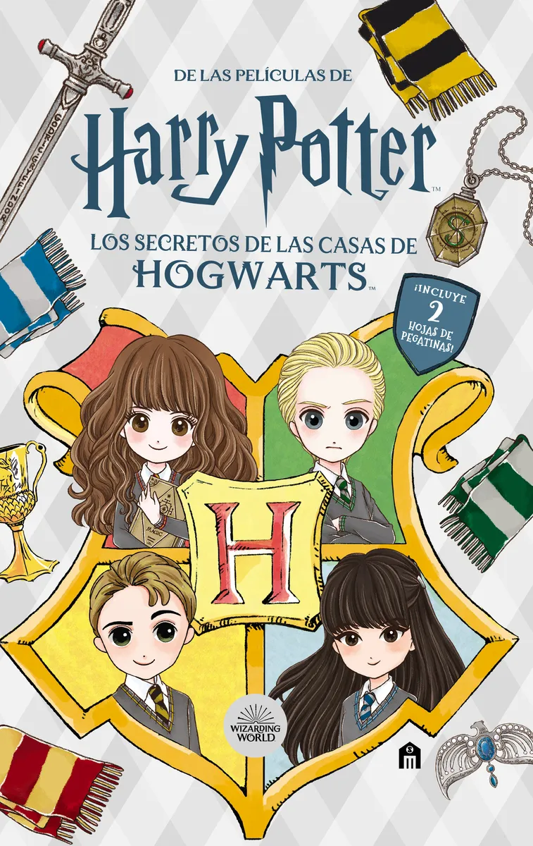 HARRY POTTER LOS SECRETOS DE LAS CASAS DE HOGWARTS - DE LAS PELICULAS -