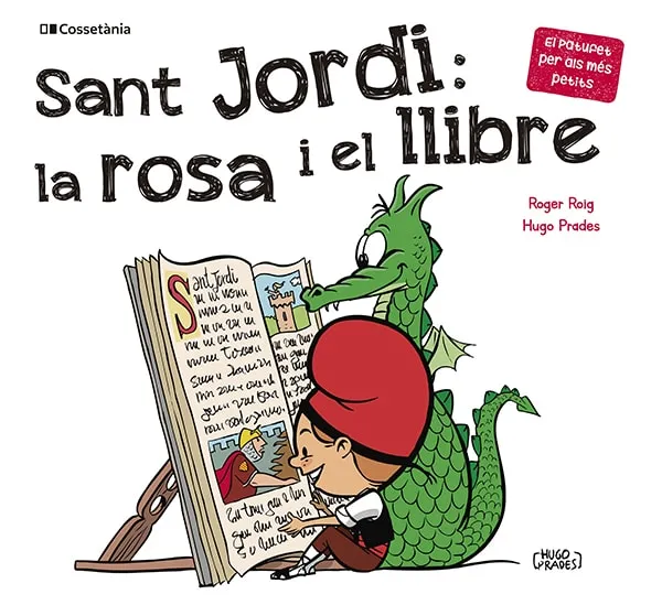 SANT JORDI LA ROSA I EL LLIBRE