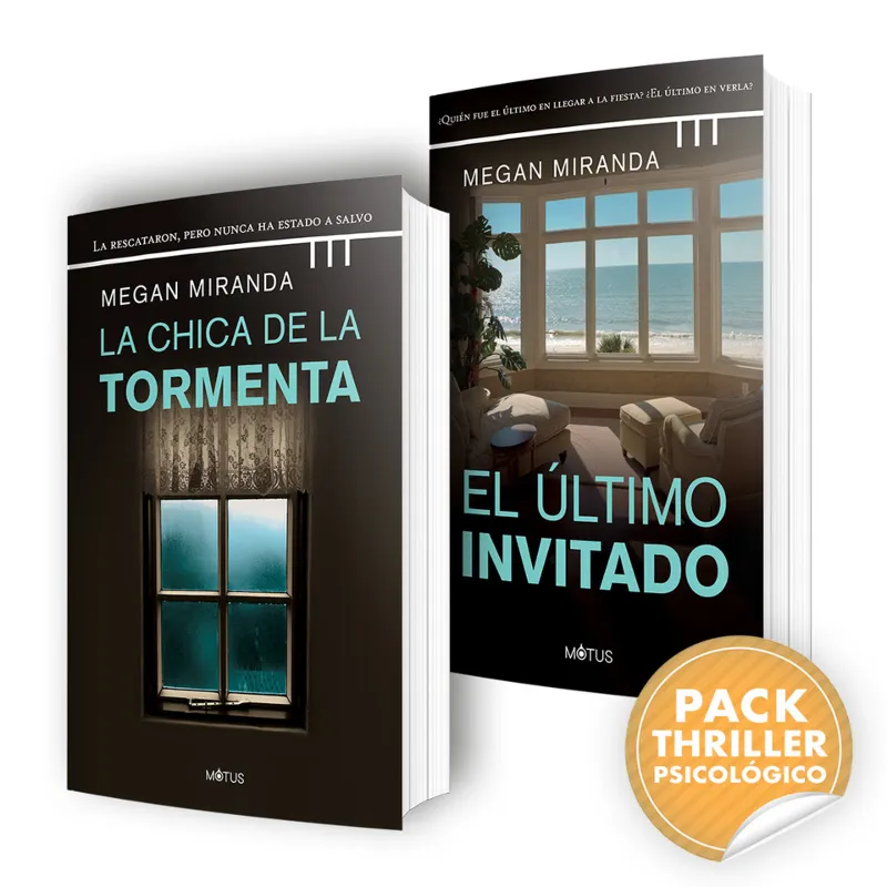 ULTIMO INVITADO,EL /LA CHICA DE LA TORMENTA - PRACK THRILLER PSICOLOGICO-