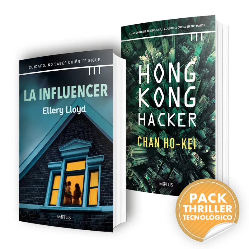 INFLUENCER,LA /HONG KONG HACKER - PACK THRILLER TECNOLOGICO -