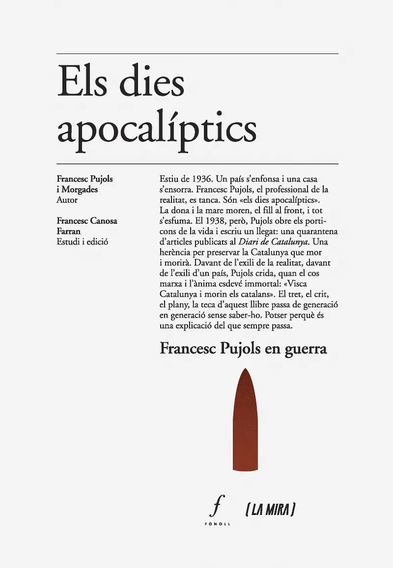 DIES APOCALIPTICS, ELS