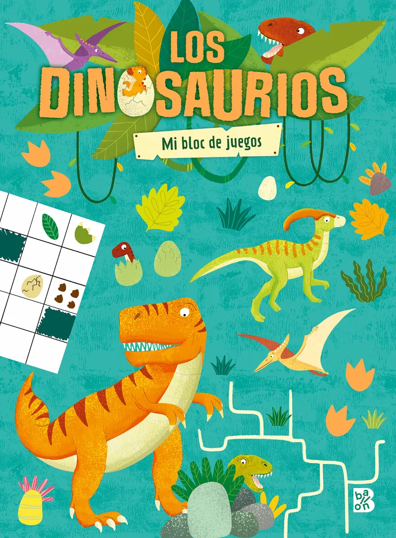 DINOSAURIOS: MI BLOC DE JUEGOS