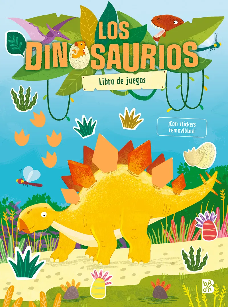 DINOSAURIOS: LIBRO DE JUEGOS