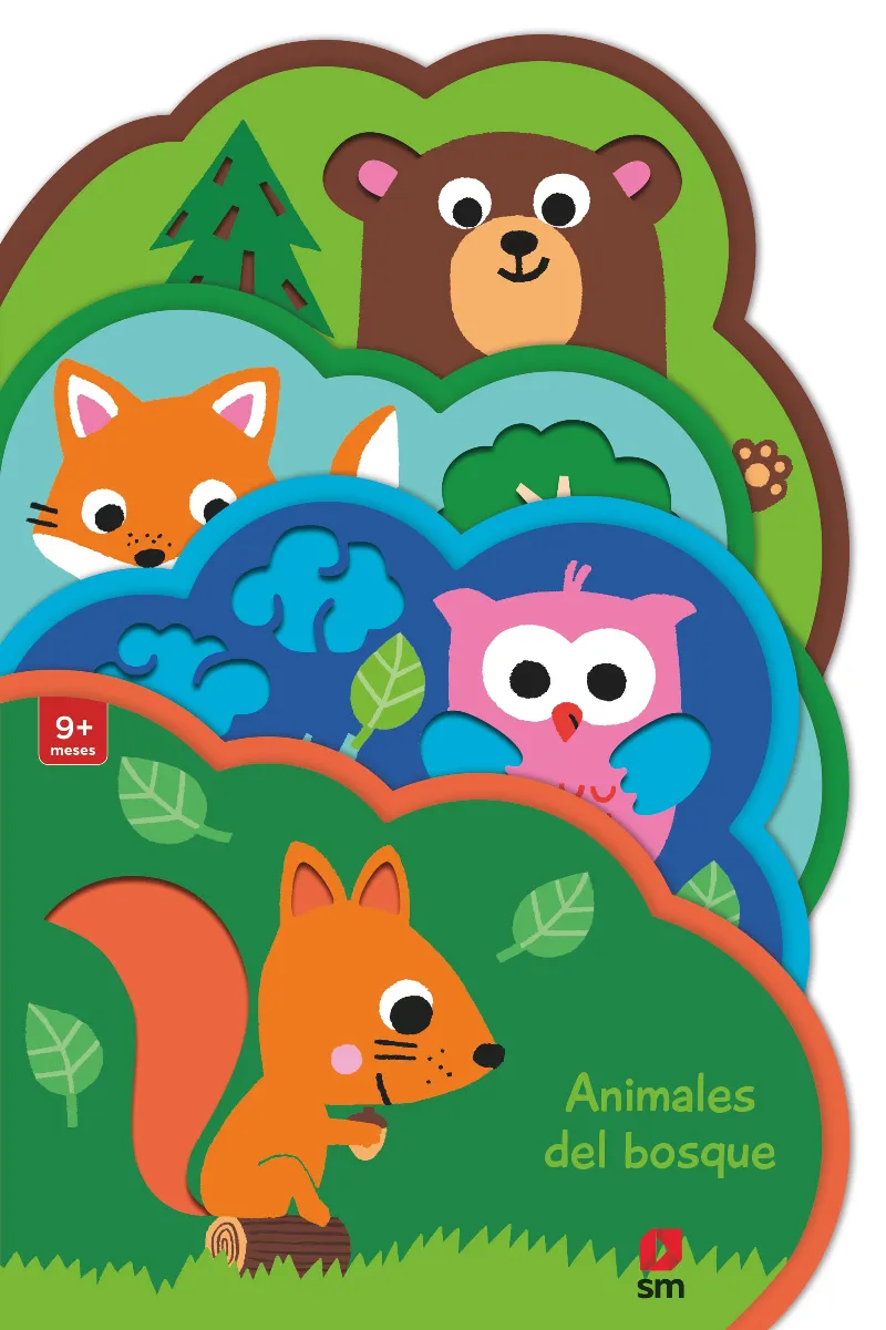 ANIMALES DEL BOSQUE -TEXTURES TOVET-