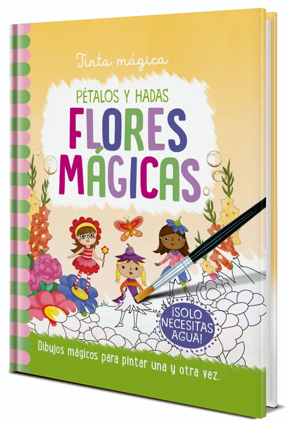 TINTA MÁGICA: FLORES MÁGICAS