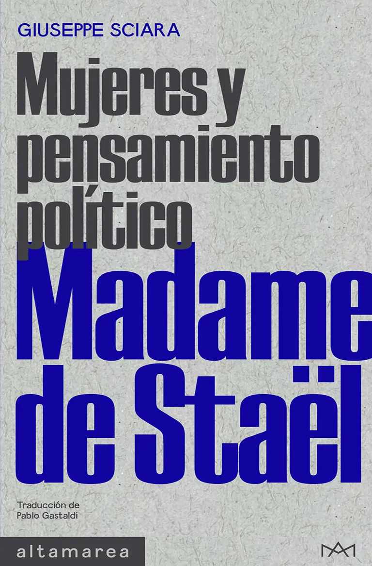 MADAME DE STAEL -MUJERES Y PENAMIENTO POLITICO -