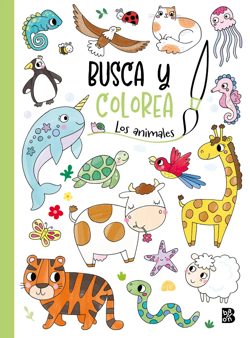 BUSCA Y COLOREA: LOS ANIMALES