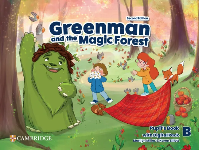 GREENMAN AND THE MAGIC FOREST LEVEL B PUPIL’S BOOK WITH DIGITAL PACK