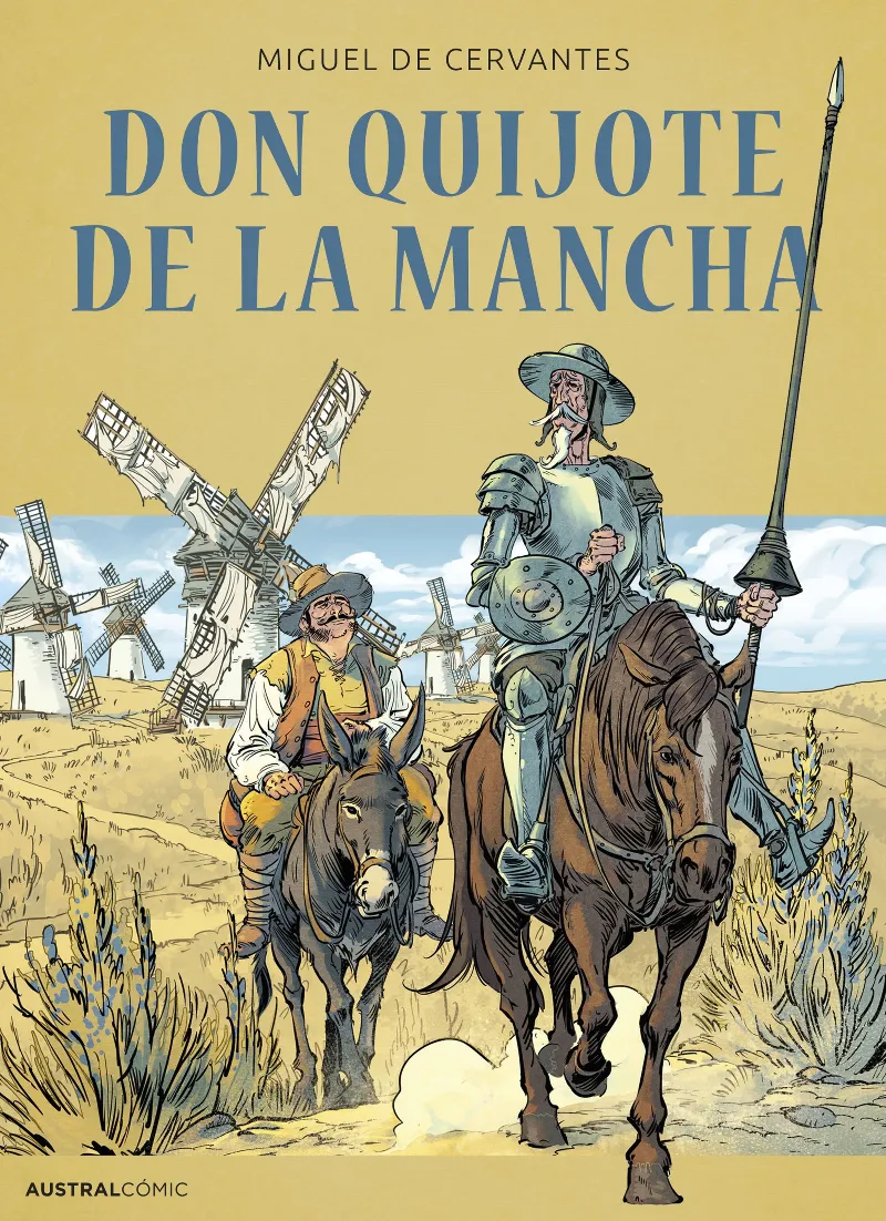 DON QUIJOTE DE LA MANCHA -COMIC- CERVANTES