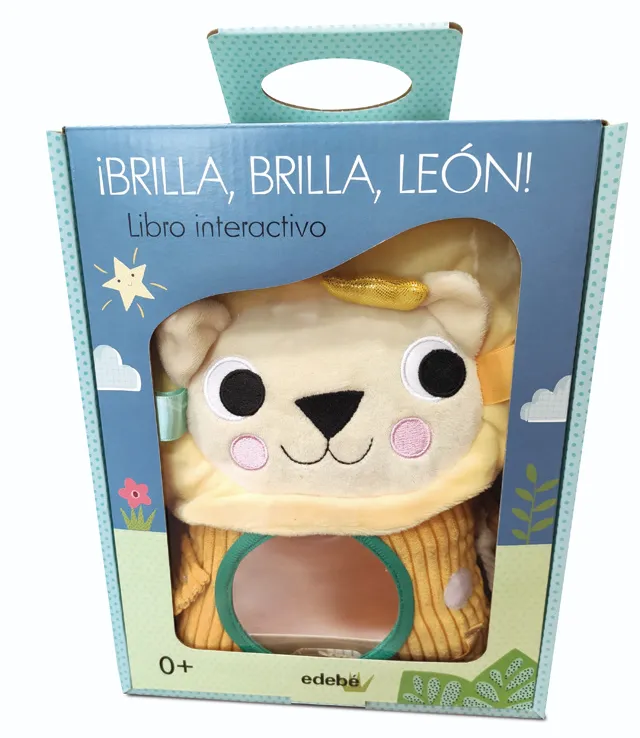 ¡BRILLA, BRILLA, LEÓN! LIBRO INTERACTIVO PARA BEBÉS