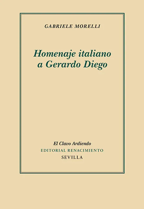 HOMENAJE ITALIANO A GERARDO DIEGO