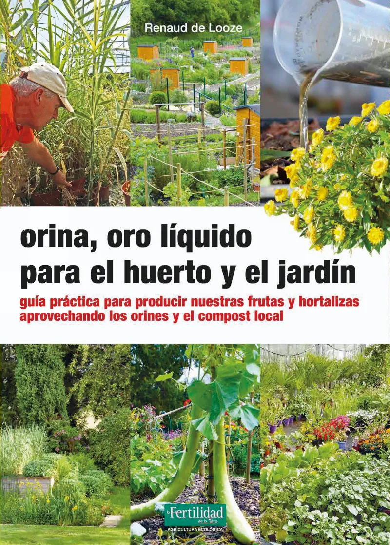 ORINA ORO LIQUIDO PARA EL HUERTO Y EL JARDIN
