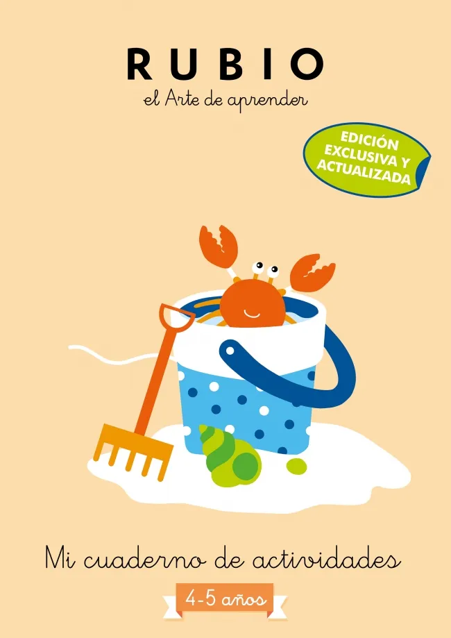 MI CUADERNO DE ACTIVIDADES RUBIO 4-5 AÑOS