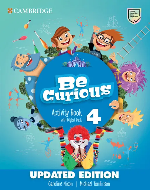BE CURIOUS LEVEL 4 ACTIVITY BOOK WITH HOME BOOKLET