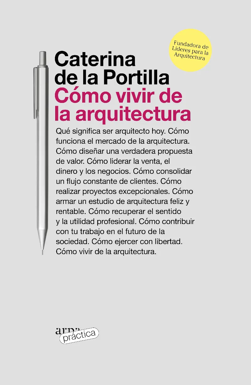COMO VIVIR DE LA ARQUITECTURA