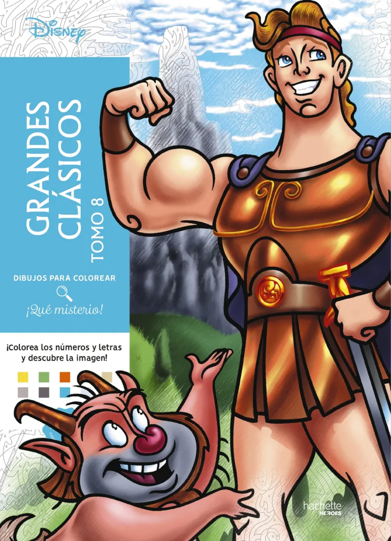 DIBUJOS PARA COLOREAR. ¡QUÉ MISTERIO! GRANDES CLÁSICOS TOMO 8