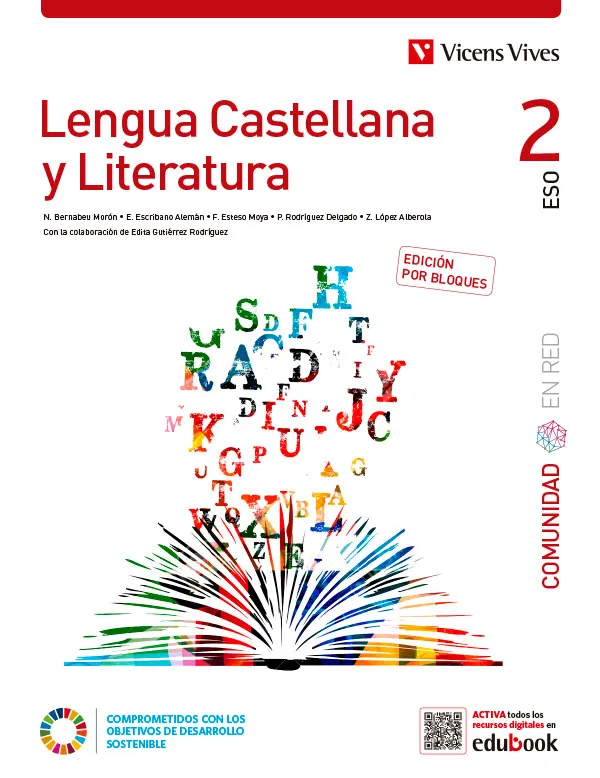 LENGUA CASTELLANA 2ESO BLOQ COM RED
