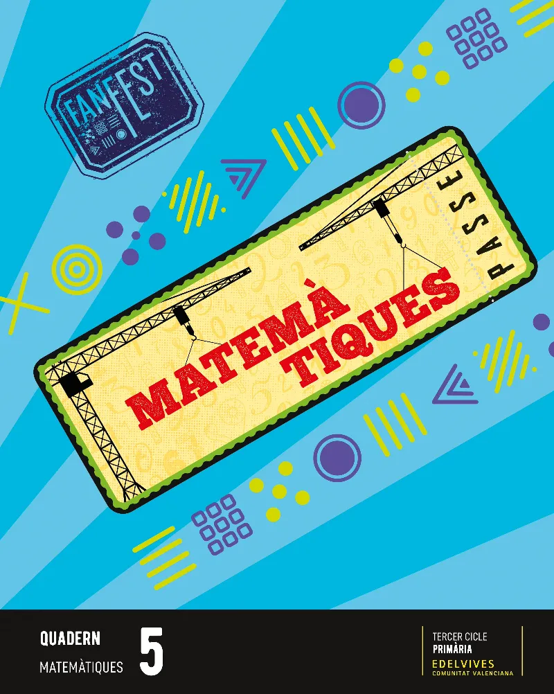 MATEMÀTIQUES 5É PRIMÀRIA, QUADERN (CV)