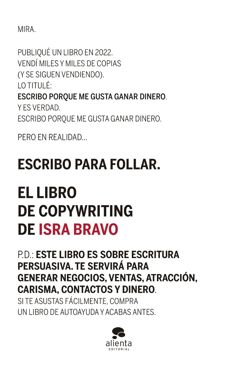 LIBRO DEL COPYWRITING